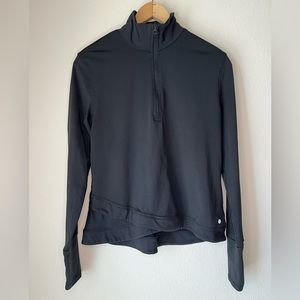 Layer 8 Black Long Sleeve Athletic Top size M